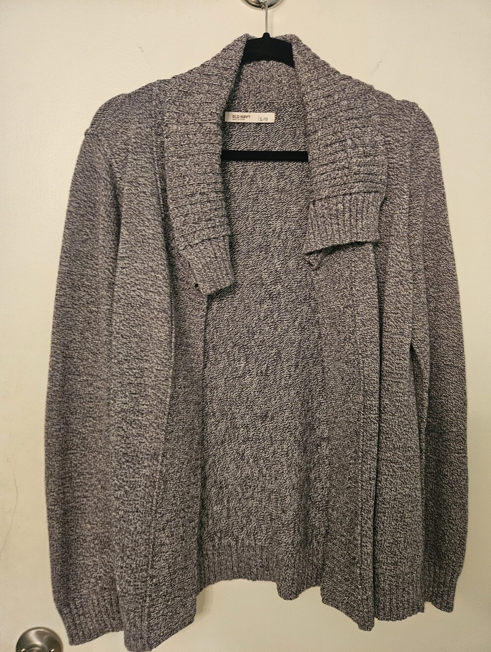 Grey Cardigan Sweater